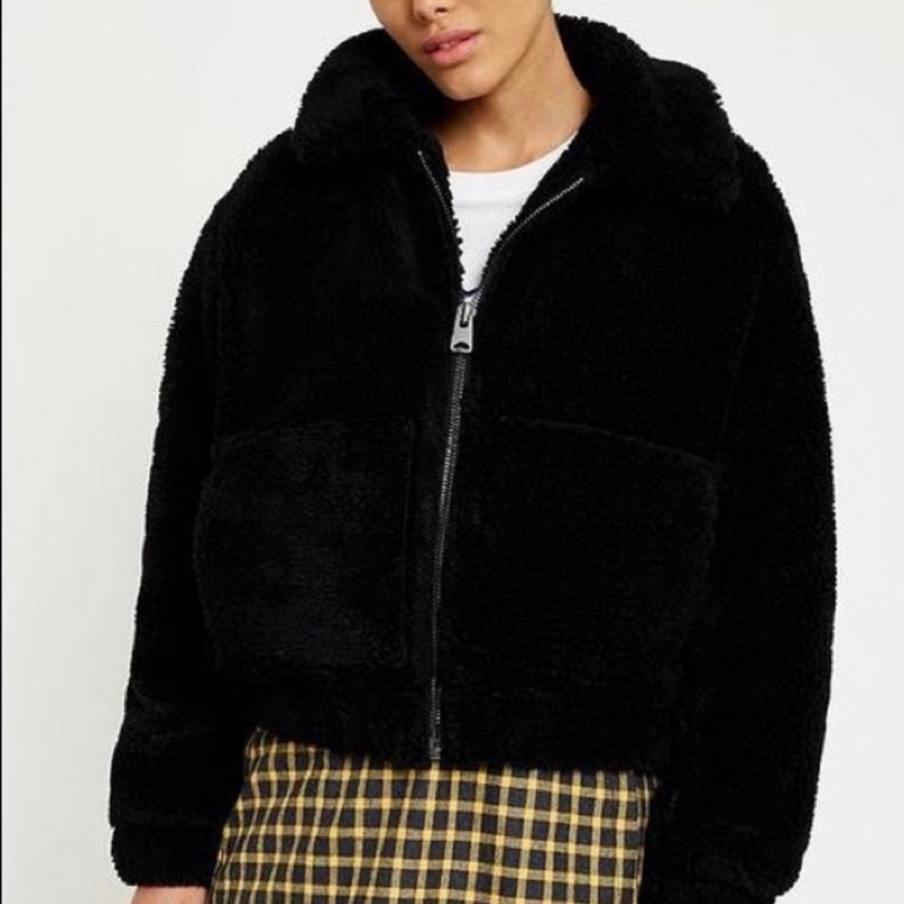 UO Teddy Jacket - Size L